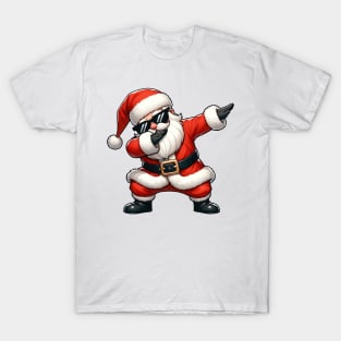 Christmas Santa Dabbing Dance T-Shirt